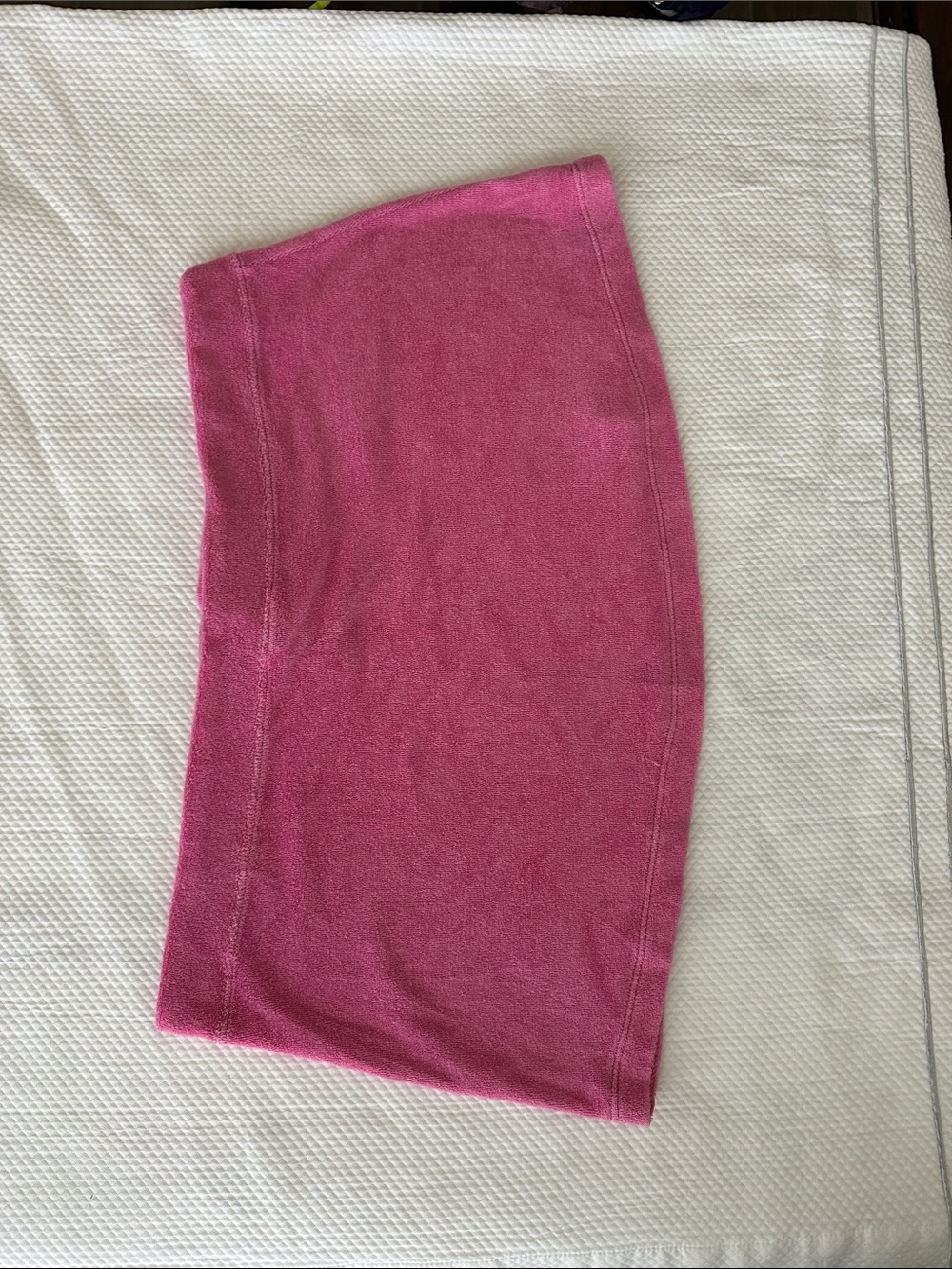 Ralph Lauren Pink Terry Cloth Swim Cover-Up Skirt | Size L - Picture 3 of 3